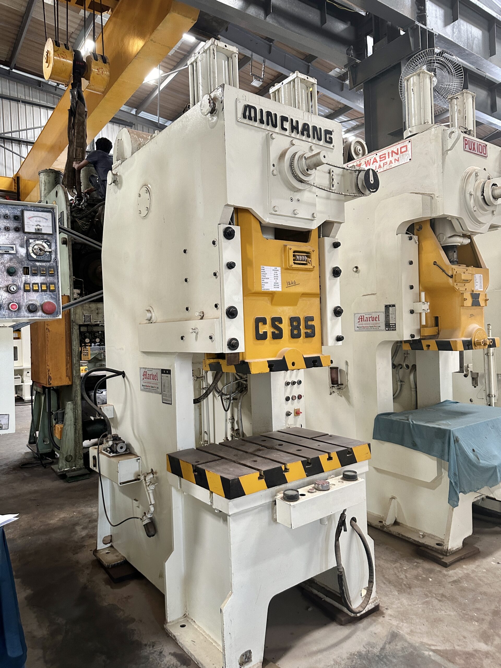 MINCHANG TAIWAN MODEL : CS-85 – Marvel Machinery