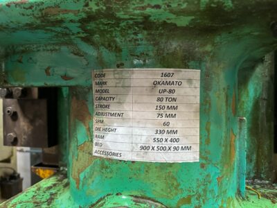 OKAMOTO JAPAN MODEL : UP-80 - Image 8