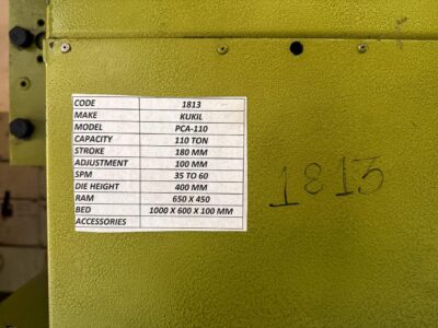 KUKIL KOREA MODEL : PCA-110 - Image 9